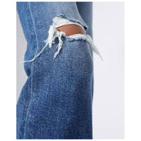 Re/Done - 70's Ultra High Rise Stove Pipe Straight Leg Jeans