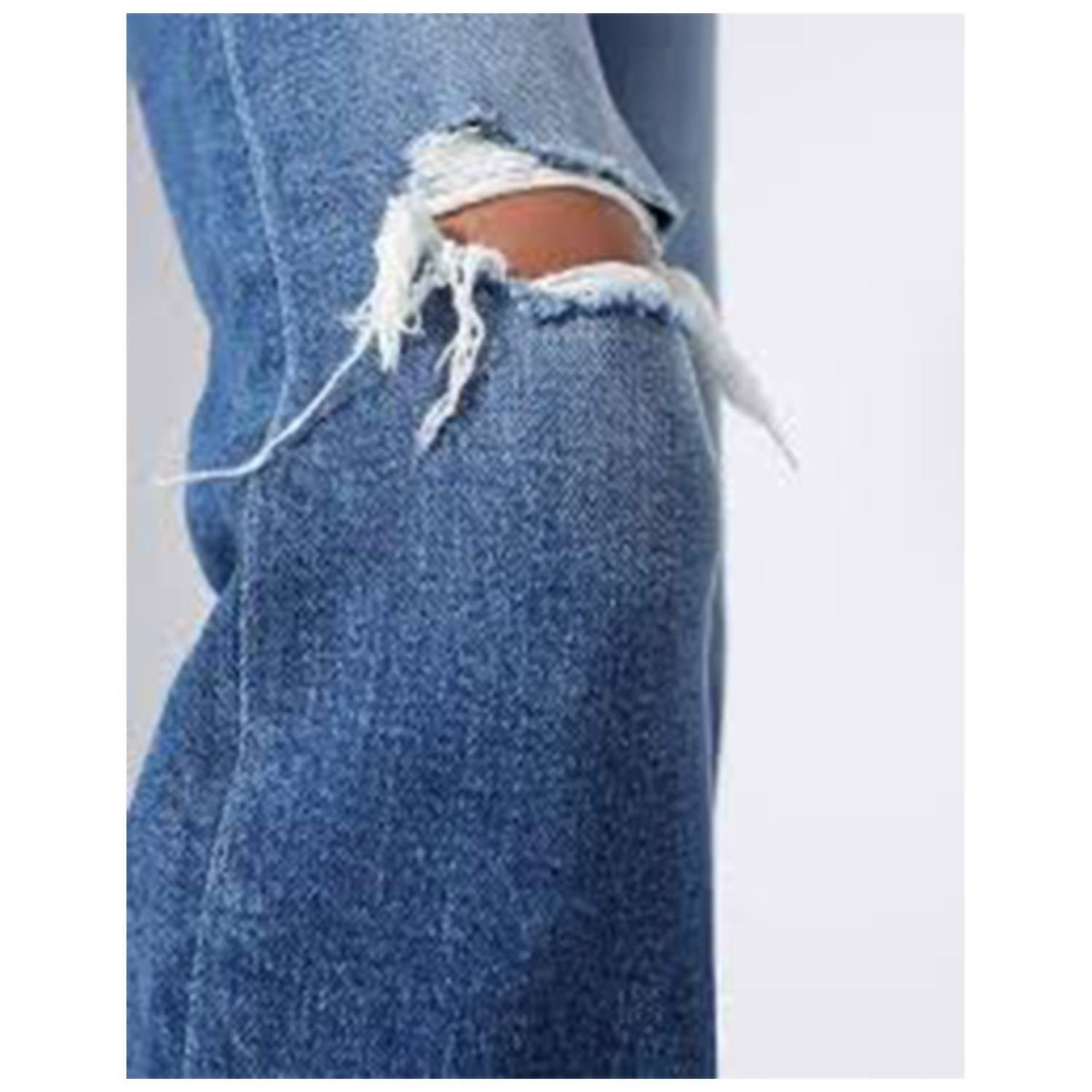 Re/Done - 70's Ultra High Rise Stove Pipe Straight Leg Jeans