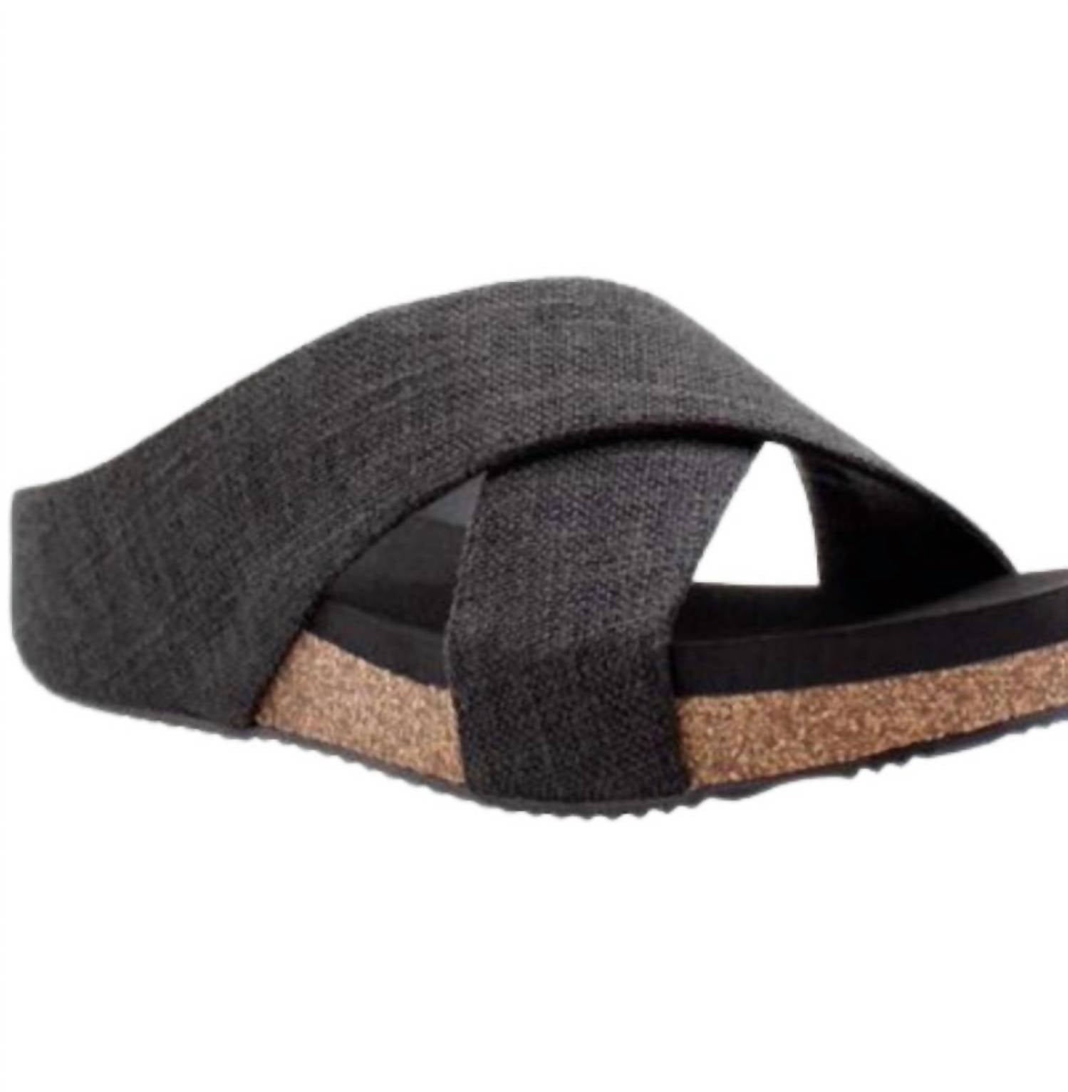 Volatile - Women's Ablette Linen Cross Sandals