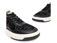 NeroGiardini Women's Guanto Boucle Sneaker in black - women's sneaker - alternate view