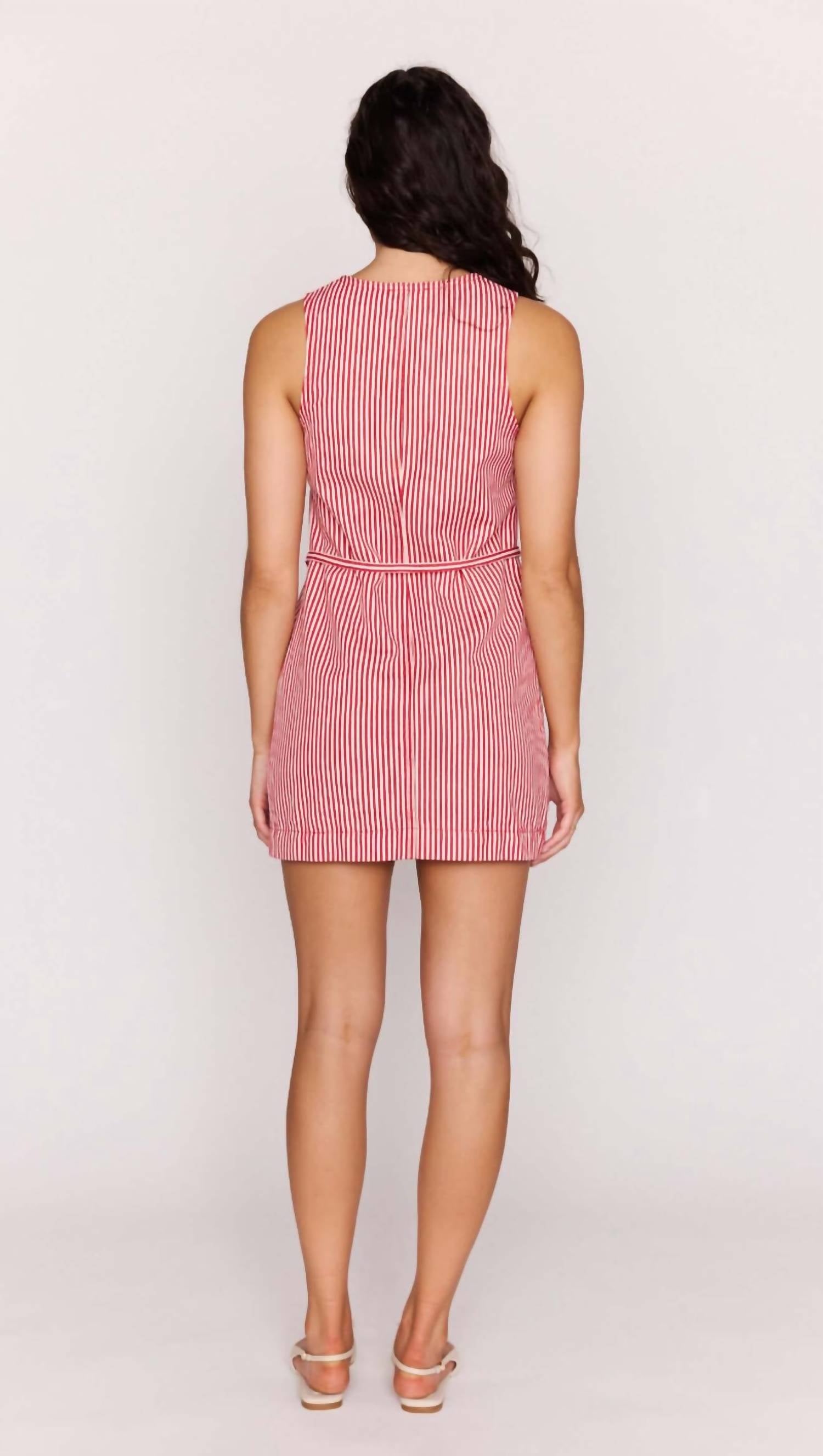 Minkpink - Freya Stripe Shift Dress