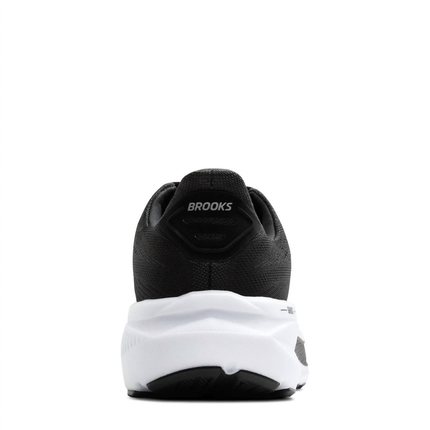 BROOKS Men's Ghost 17 Running Shoe in 090 black grey white - men's shoe - view 4
