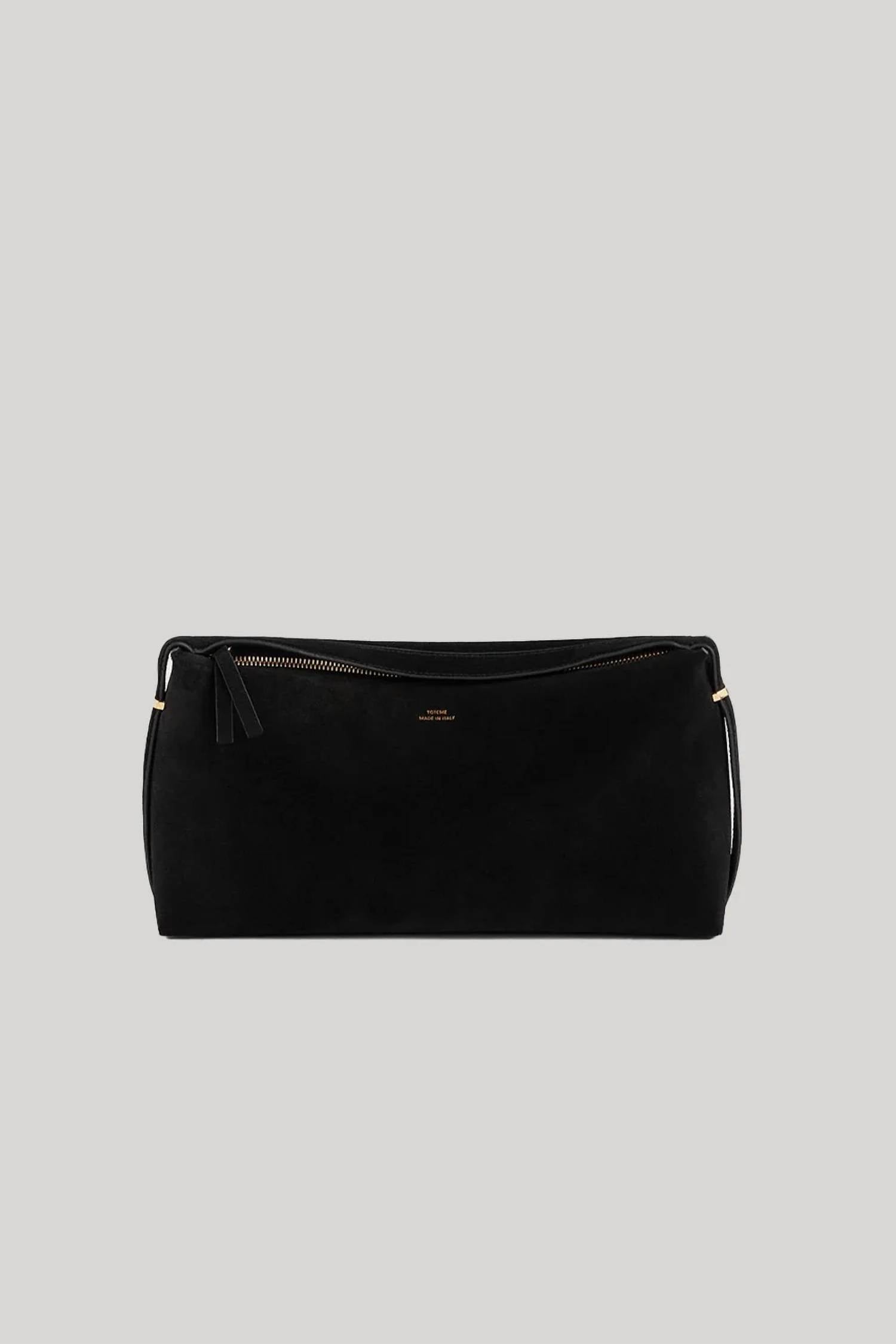 Toteme - Women's Suede Scoop Clutch Bag