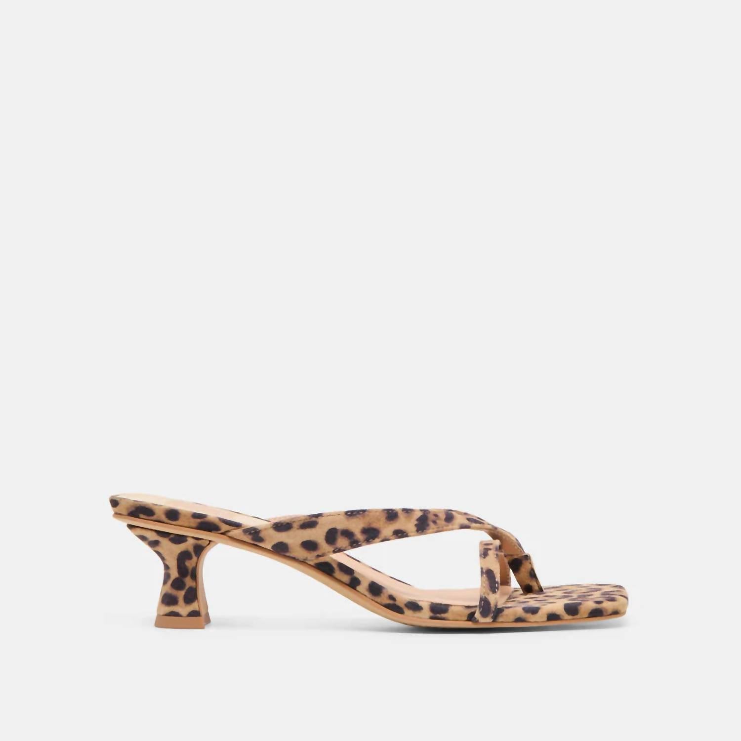 Dolce Vita Women's Brevel Suede Heel in leopard - women's heels
