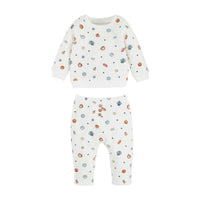 Mudpie - Sports Print Baby Outfit Set