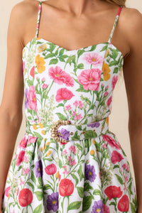 Prosperina - Lauren Belted Midi Dress