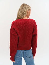Six/Fifty - Camden Cable Knit Sweater