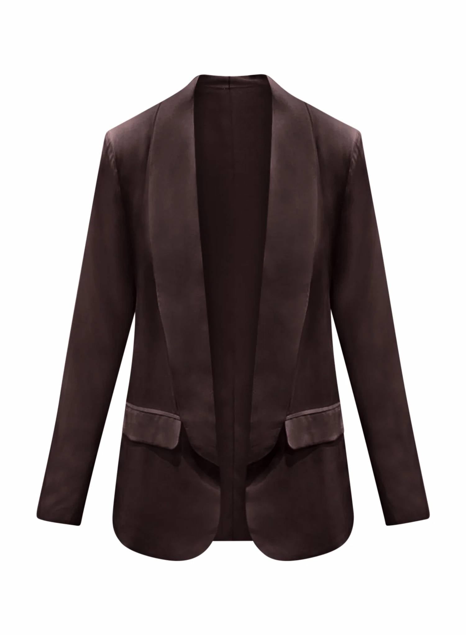 Nouvelle / Silk95Five - Women's La Blazer With Flat Pockets