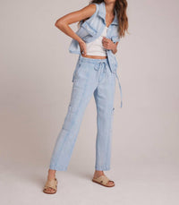 Bella Dahl - Waverly Seamed Drawstring Pants