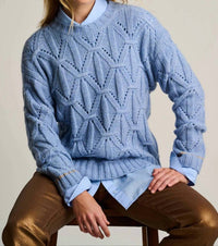 Lisa Todd - Cable Crew Pullover