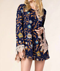Kori - Long Sleeve Floral Tunic