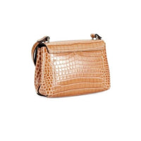Longchamp - Women's Croc-embossed Leather Crossbody bag