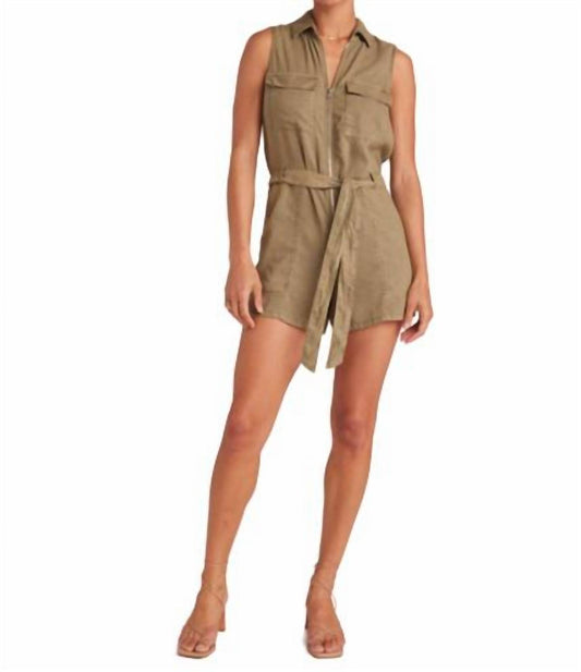 Bella Dahl - Zip Front Romper