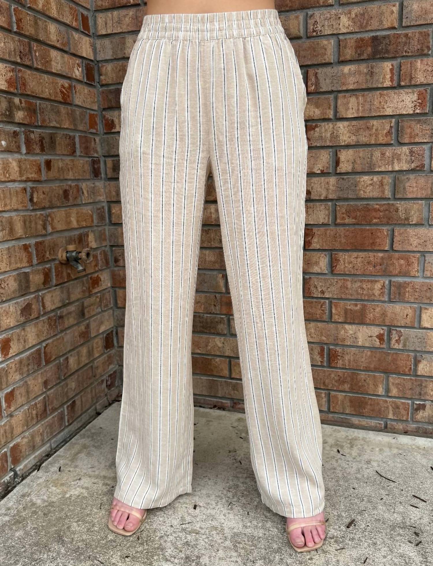B.Young - Relaxed Stripe Pant