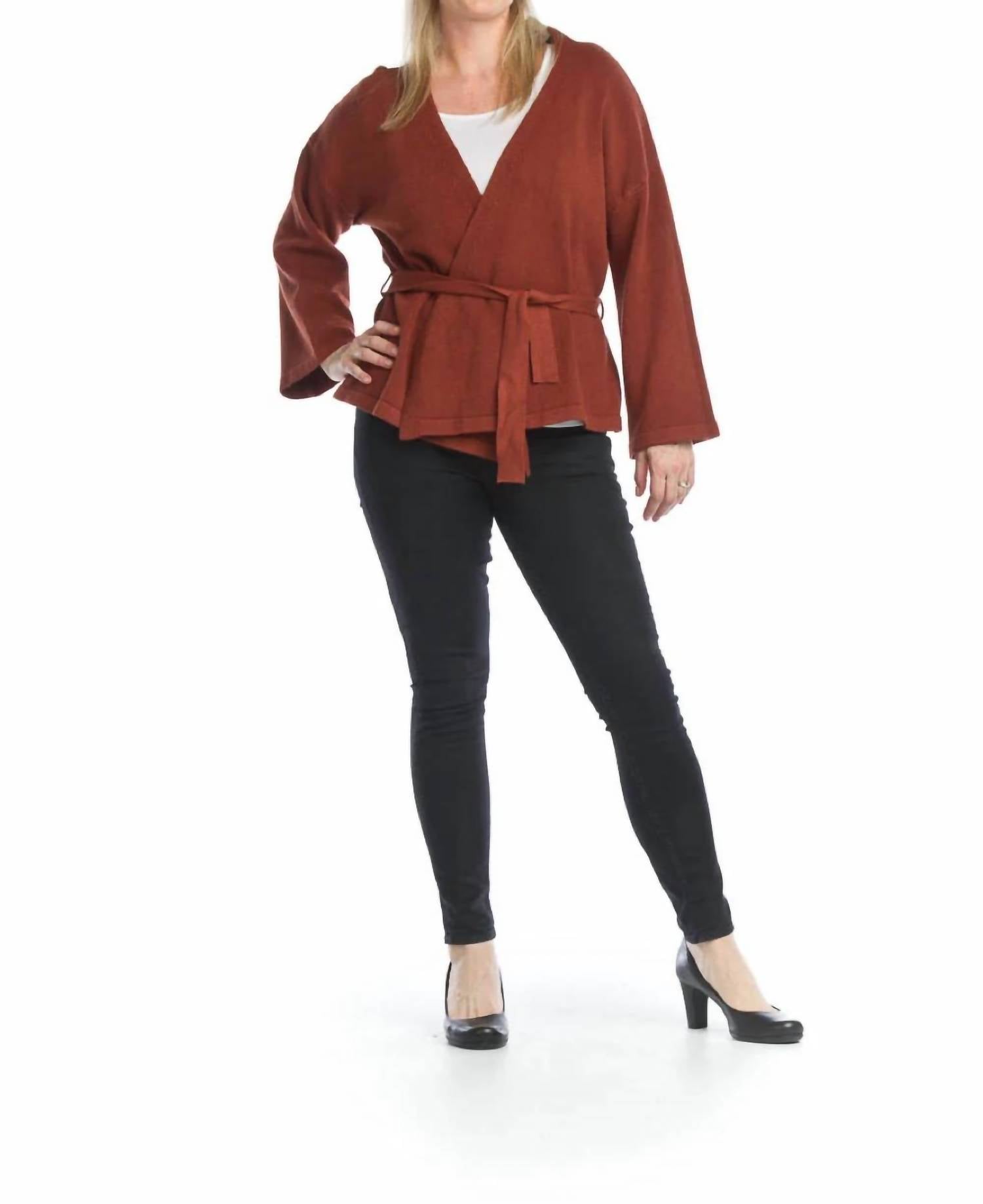 Papillon - Soft Wrap Cardigan