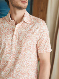 Faherty - Short Sleeve Movement Pique Polo Top