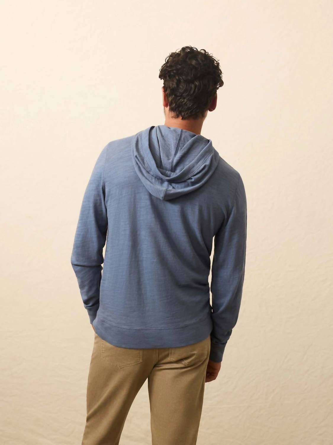 Faherty - Sunwashed Slub Graphic Hoodie