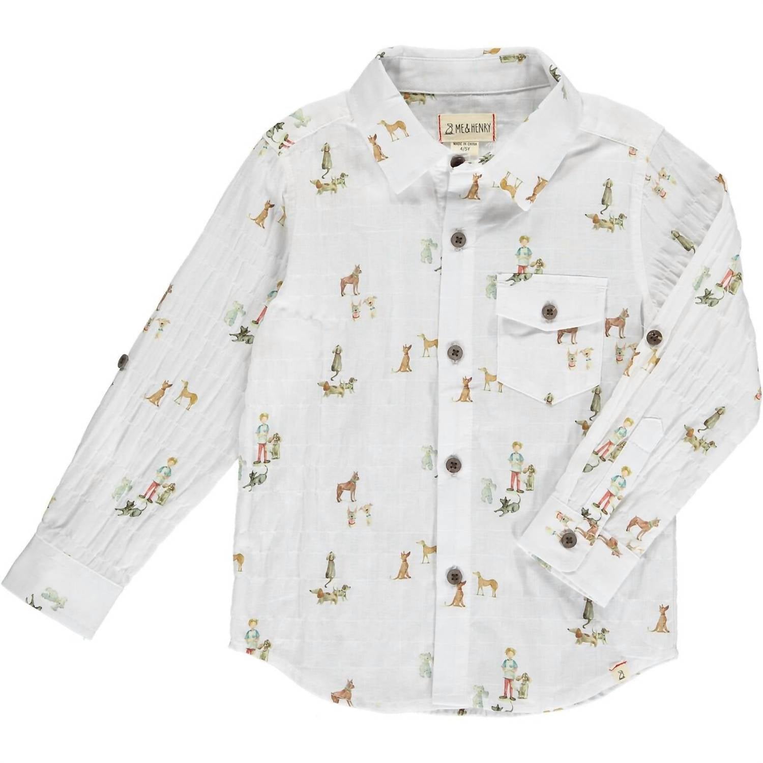 Me & Henry - Boys' Atwood Long Sleeve Shirt
