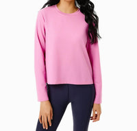 Addison Bay - Active Mesh Walnut Long Sleeve Tee
