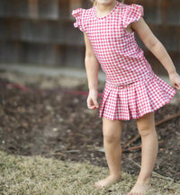 Dear Georgie - Gingham Tennis Set