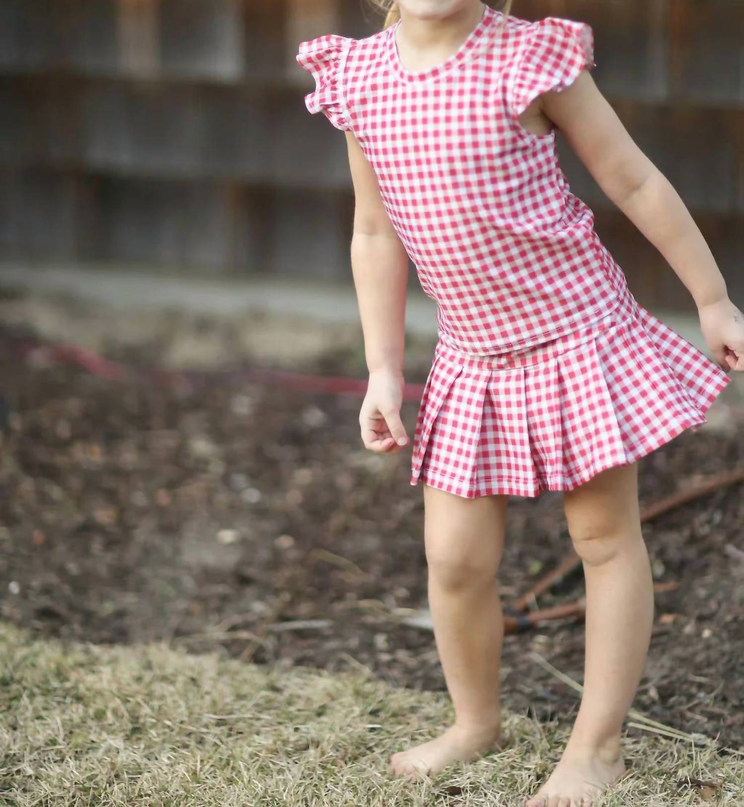 Dear Georgie - Gingham Tennis Set