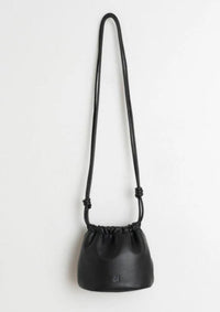 Indi & Cold - Women's Gathered Leather Bag