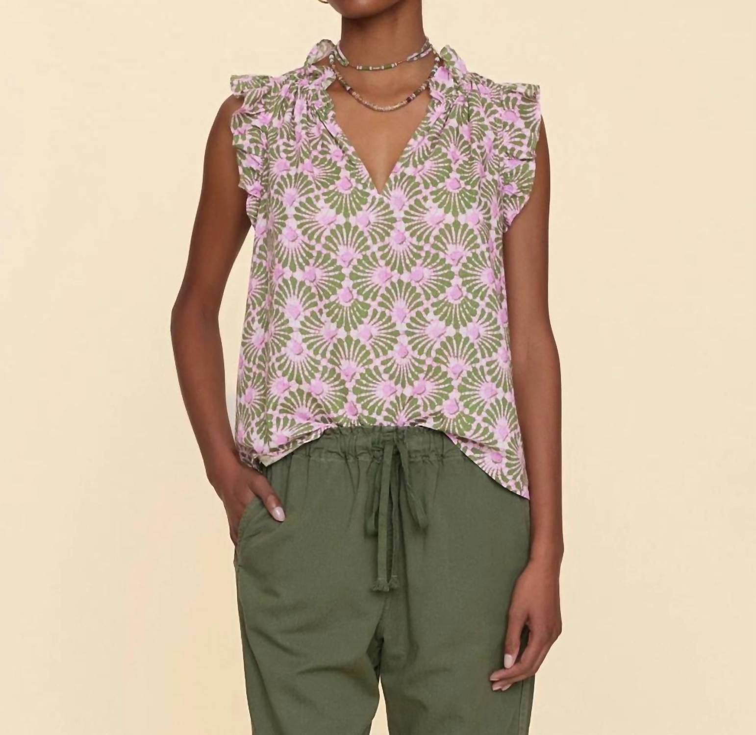 Xirena - Bex V Neck Top