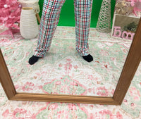 Mary Square - Plaid Christmas Pajama Pants