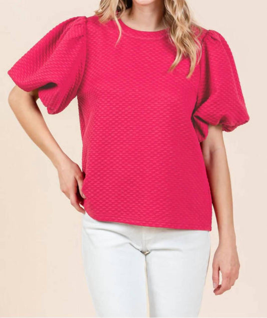 Jodifl - Embossing Texture Top