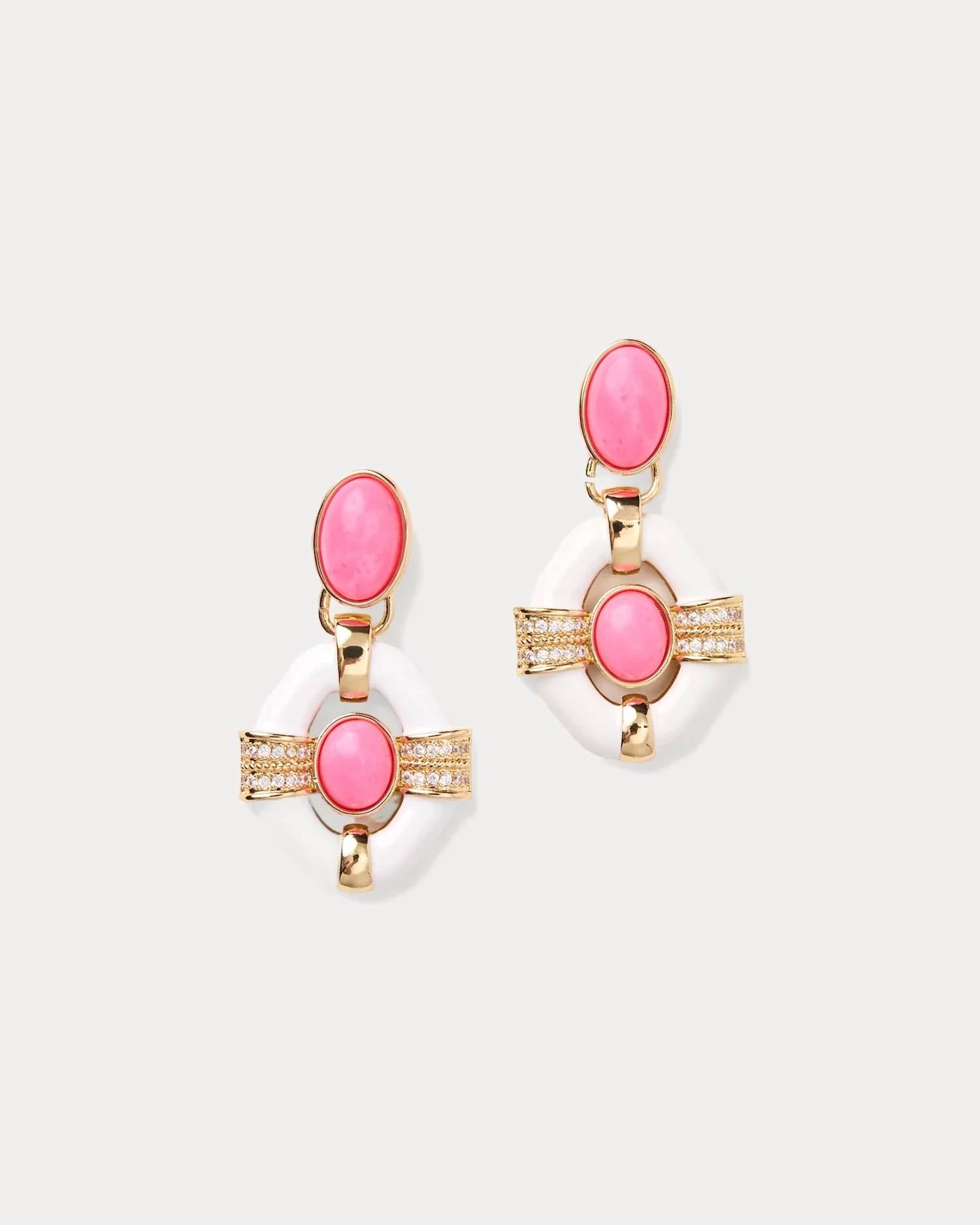 Lilly Pulitzer - Women's Fleur De Lilly Doorknocker Earrings