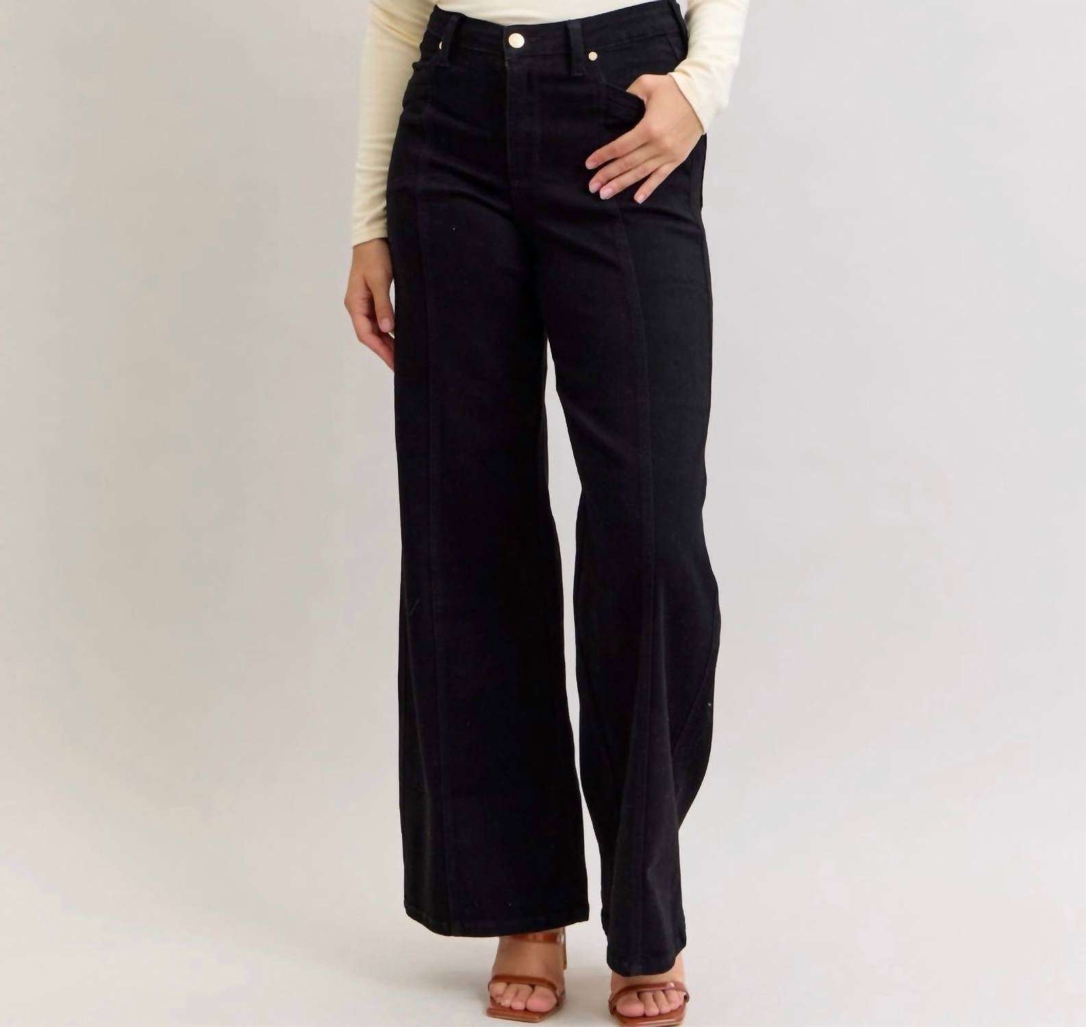 Judy Blue - High Waist Retro Wide Jeans