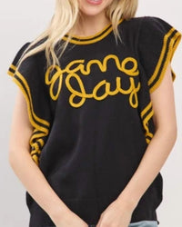 Sewn And Seen - Vintage Game Day Sweater Top