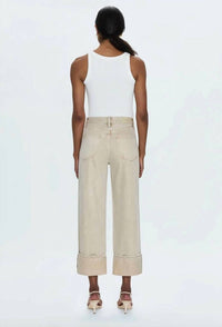 Pistola - Ryder High Rise Cuffed Straight Pants
