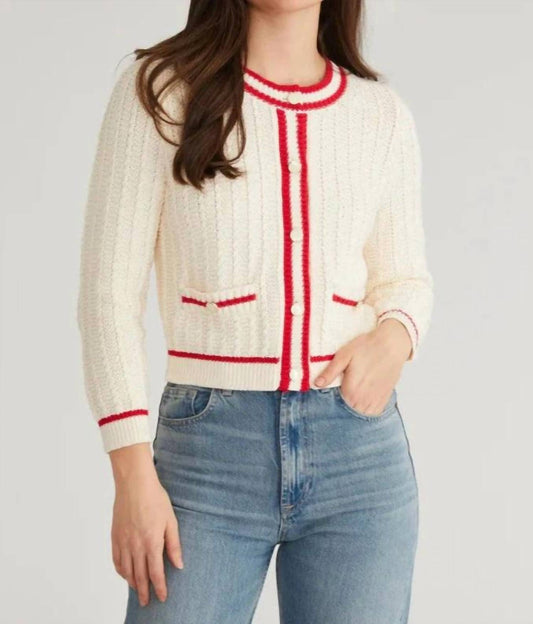 525 America - Laurel Crew Neck Trophy Cardigan