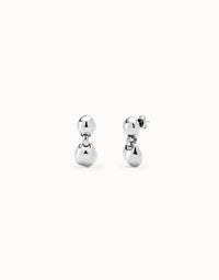 Unode50 - Women's Two Bead Drop Earrings