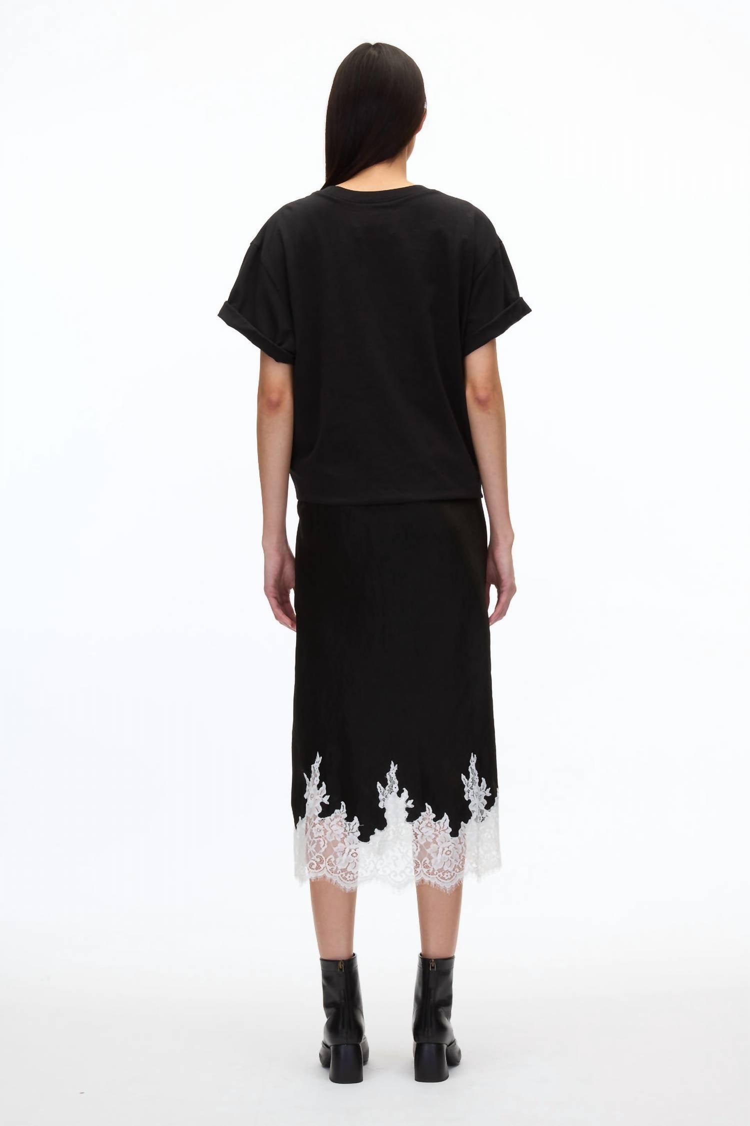 3.1 Phillip Lim - Draped T-shirt Slip Combo Dress