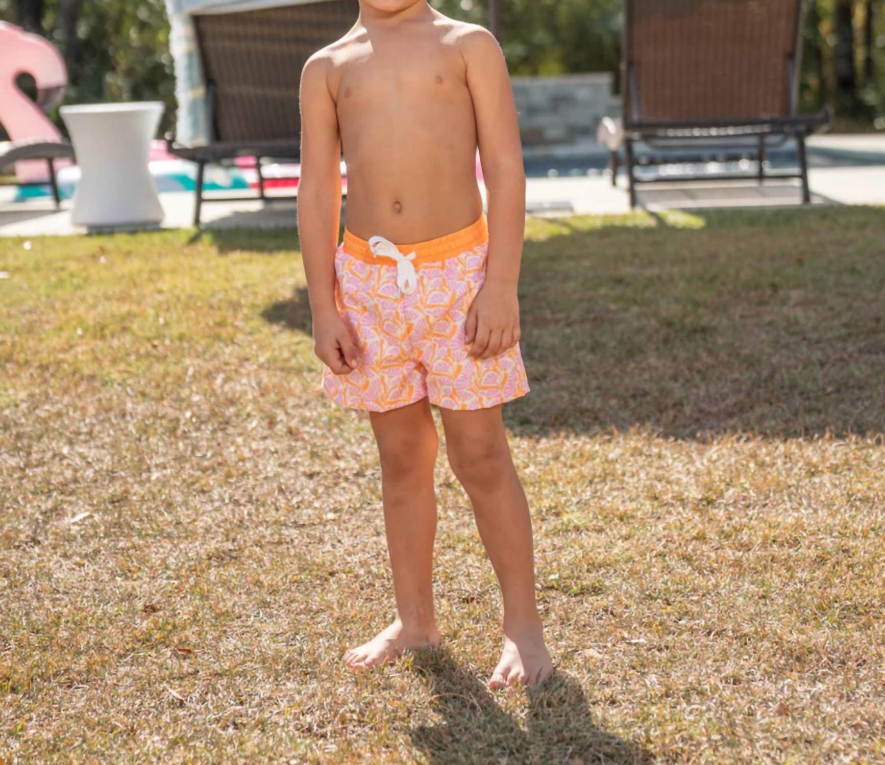The Oaks Apparel - Floral Swim Trunks