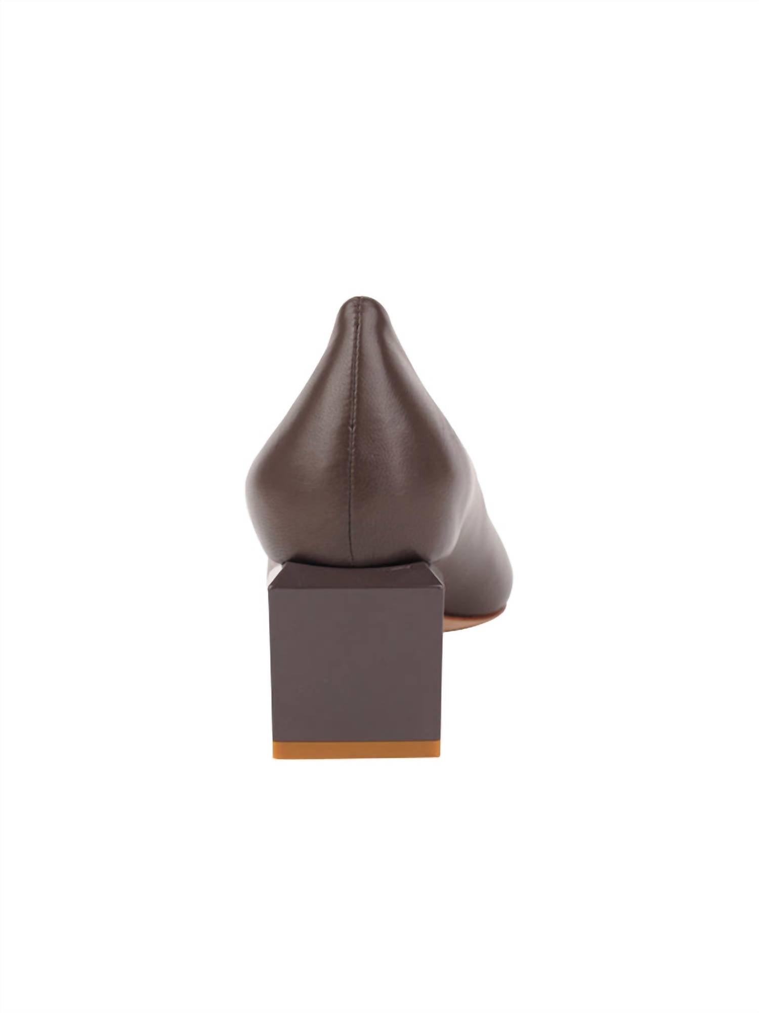 Butter - NOVELLA BLOCK HEELED PUMP