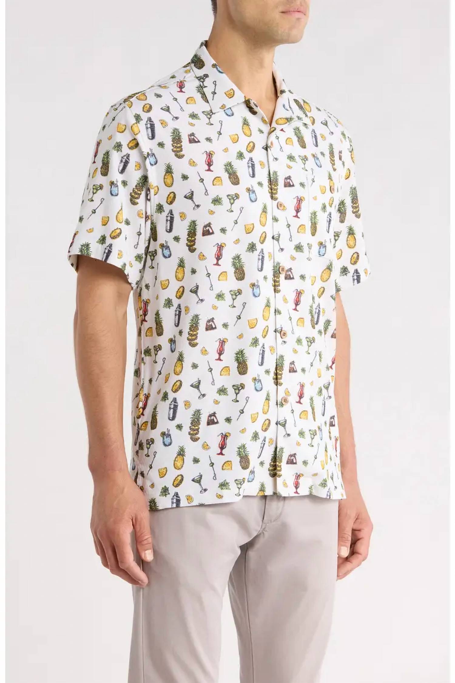 Tommy Bahama - Coastal Ease Shake And Sip Islandzone Camp Shirt