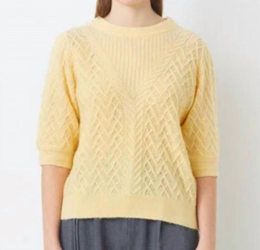Suncoo - Jaune Knitted Sweater