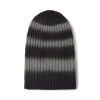 Hurray Women's Cashmere Sailor Beanie in black ombre - women's hat