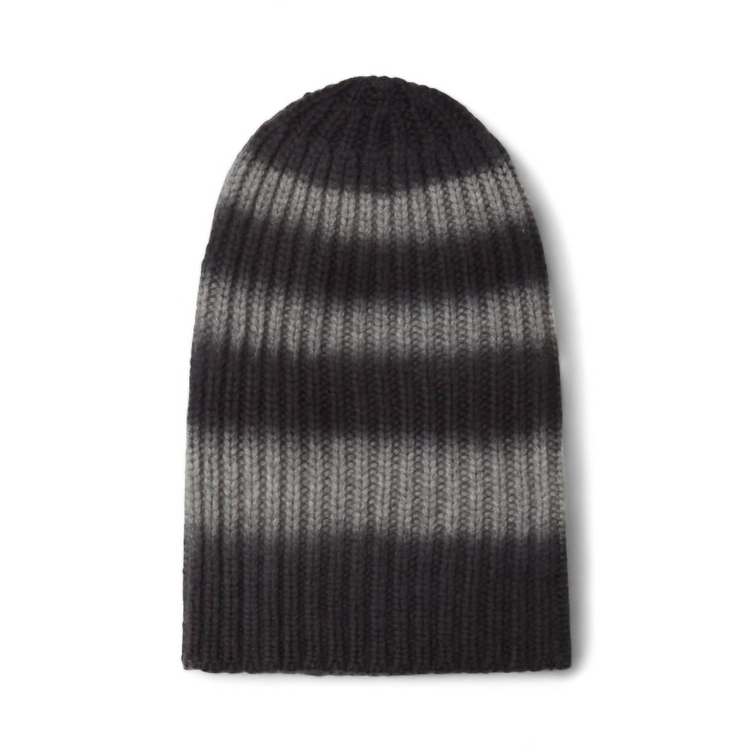Hurray Women's Cashmere Sailor Beanie in black ombre - women's hat