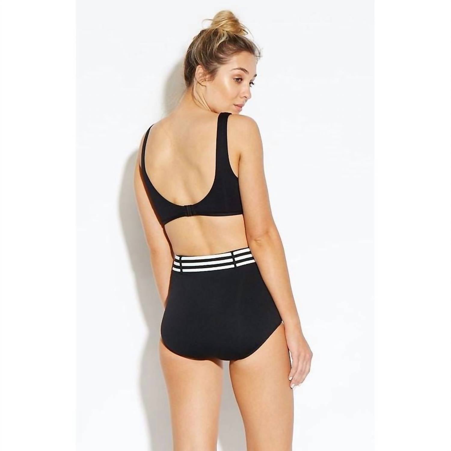 Seafolly - Belted High Waisted Bikini Bottom