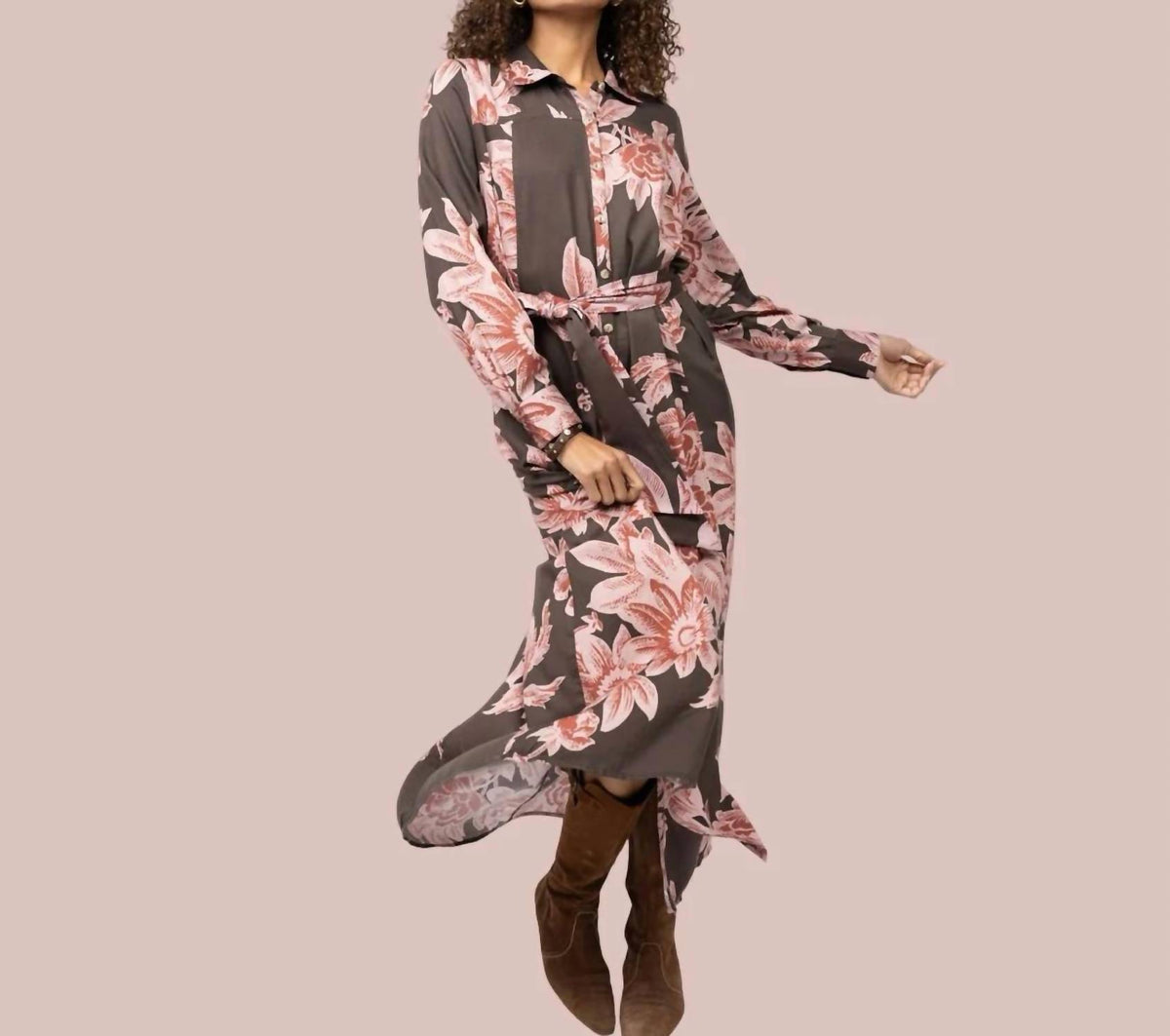 Uncle Frank - The Valentina Botanical Maxi Dress