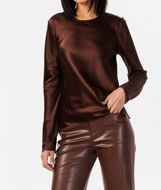 Cami Nyc - Shireen Long Sleeve Crewneck Top