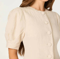 Astr - Cailey Puff Sleeve Top