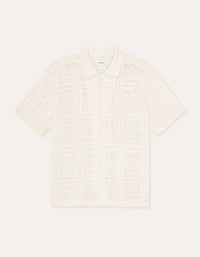 Les Deux - Hector Pointelle Short Sleeve Shirt