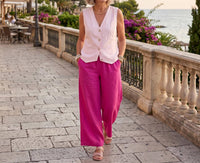 Made In Italy - The Everyday Linen Waistcoat