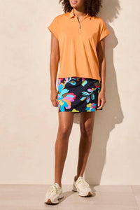 Tribal - Dolman Polo Top