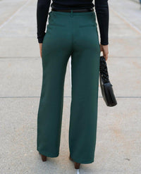 Grace And Lace - Pocketed Wide Leg Pants